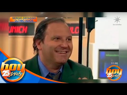 El actor Sergio DeFassio falleció a punto de salir del hospital | Programa Hoy