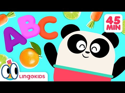 FRUITS & VEGGIES ABC 🍊🥑🍉 + More Food Songs for Kids | Lingokids