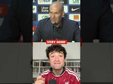 Zidane Says Jacquet is <strong>VERY</strong> <strong>GOOD</strong> 4X 😏🔥