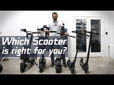 fluidfreeride Electric Scooter Introduction and Comparison 2020