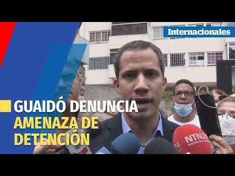 Juan Guaidó sale al público tras amenaza de detención