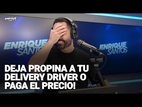 ¿Sin Propina, Sin Comida Rápida?  El Dilema de DoorDash | Enrique Santos Show