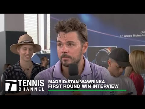 Stan Wawrinka fights past Cressy to secure a match up against Rublev | 2023 Madrid First Round