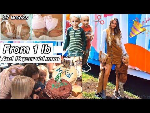 Preemie Twins 4th Birthday Special Birth to Now! + Haircuts! 😱
