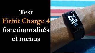 Vido-Test : Test Fitbit Charge 4 : un bracelet connect plutt sportif
