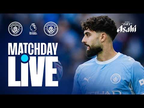 MATCHDAY LIVE! | CITY ARE SEVEN WINS FROM SEVEN! | Man City 3-2 Ipswich Town | Premier League