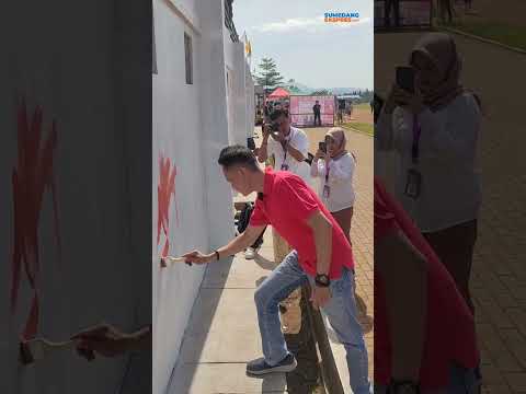 Opening Ceremony Kegiatan Event Kreatif Mural Sport Center Dalam Rangka Hut Bhayangkara ke – 78