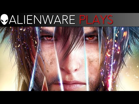 Final Fantasy XV with Tobii Eye-Tracking Gameplay | Alienware 17