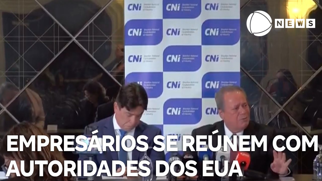 Empresários brasileiros se reúnem com autoridades dos EUA
