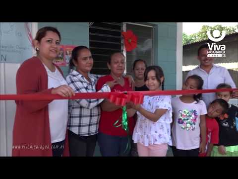 Gobierno de Nicaragua entrega viviendas a familias de Boaco