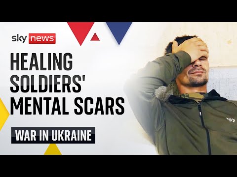 The Ukrainian troops suffering mental scars of war | Russia - Ukraine war