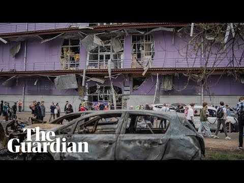 Russian drone attack on Kyiv injures 11 people