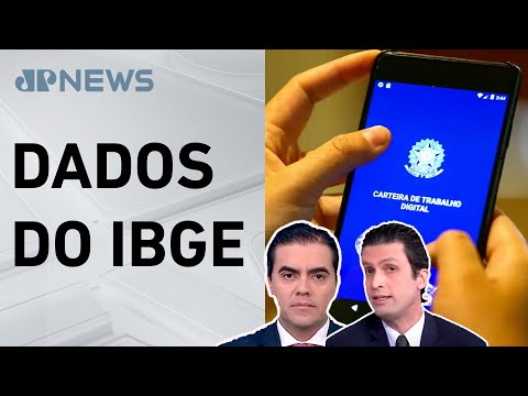 Taxa de desemprego fica em 6,6% no trimestre encerrado em agosto; Alan Ghani e Vilela analisam