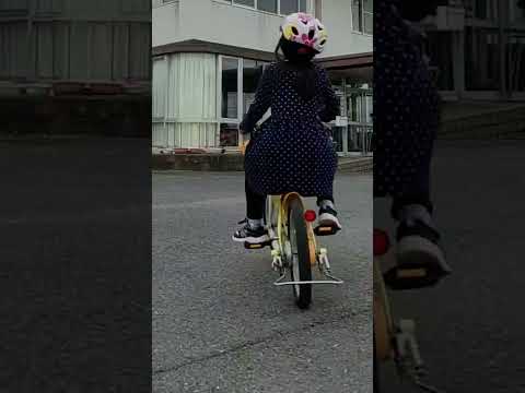 自転車乗れるようになったよ！ 2日目の再挑戦