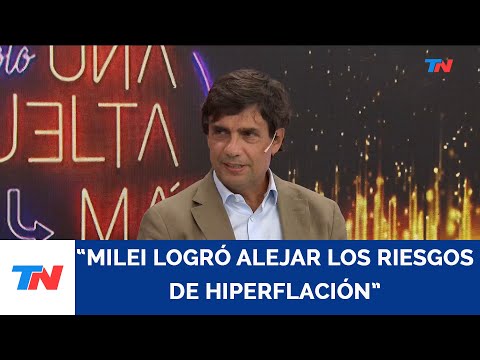 “Milei logró alejar los riesgos de hiperinflación”: Hernán Lacunza, ex Ministro de Economía