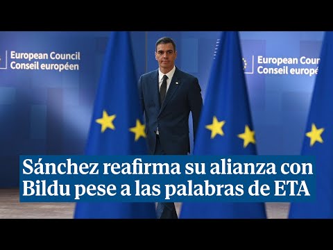 Sánchez reafirma su alianza con Bildu y a cree insuficientes sus disculpas a las víctimas de ETA