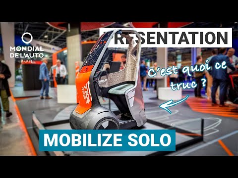 Mobilize Solo : un drôle de tricycle électrique pour nos villes du futur !