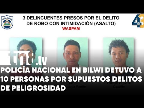 Policía Nacional en Bilwi no da tregua a la delincuencia - Nicaragua