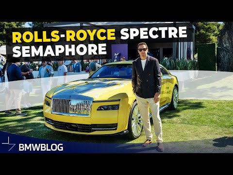 Rolls Royce Spectre Semaphore - A Bespoke Electric Luxury Car