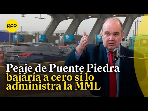 Rafael López Aliaga afirma que el peaje de Puente PIedra bajaría hasta cero bajo la MML