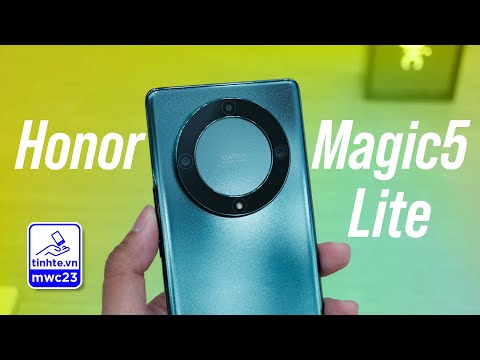Điện thoại 10 triệu có màn OLED 120Hz:  Honor Magic5 Lite | MWC23