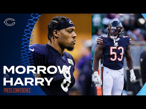 Morrow, Harry discuss plans for staying warm vs. Bills | Chicago Bears video clip