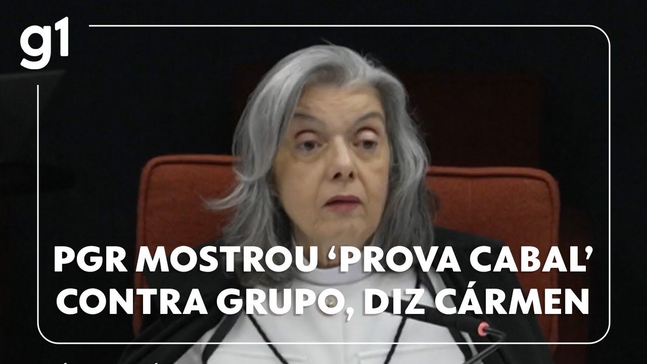 Ministra Cármen Lúcia diz que PGR apresentou prova cabal contra grupo de Bolsonaro