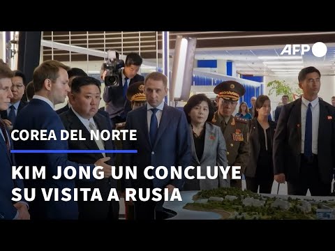 Kim Jong Un concluye su gira de varios días por Rusia | AFP