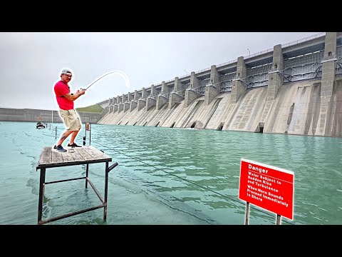 They Opened The Gates At The MASSIVE SPILLWAY!!! (Caught A Giant)