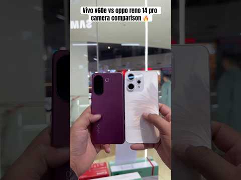Vivo v60e vs oppo reno 14 pro camera comparison || v60e || reno 14 pro || #comparison #ytshorts