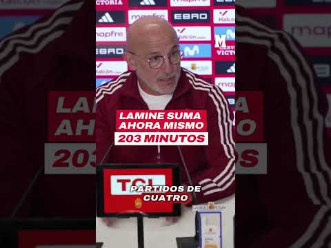 De la Fuente desvela cuánto jugará <strong>Lamine</strong> <strong>en</strong> Croacia I MARCA