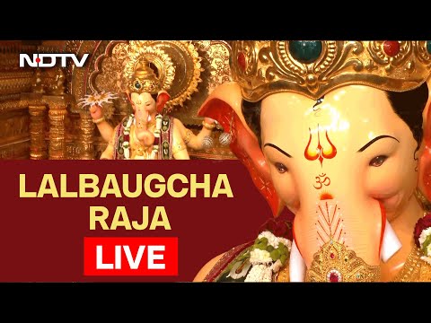 Lalbaugcha Raja Darshan LIVE | Ganesh Chaturthi 2025 LIVE | Ganeshotsav 2025 | Lalbaugcha Raja