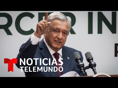 Convencer a los inversionistas de retornar a México: el objetivo del viaje de AMLO | Telemundo