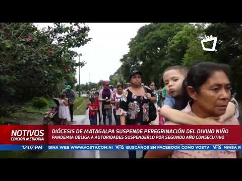 Suspenden la peregrinación del Divino Niño en Matagalpa