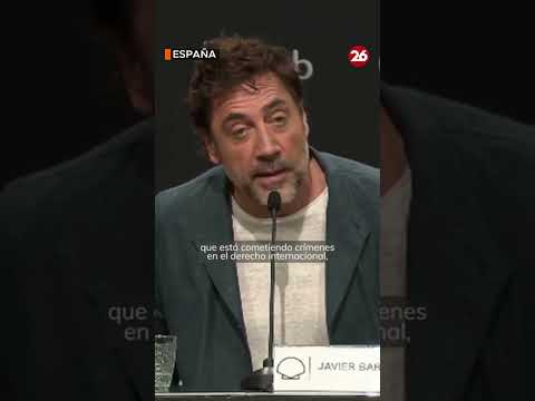 GUERRA HAMAS-ISRAEL | JAVIER BARDEM PIDIÓ EL ALTO AL FUEGO