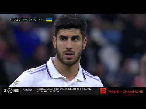 Real Madrid stop Valencia in La Liga clash, Real are now 5 points behind leaders Barcelona | Zone