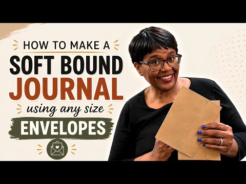 Make The SIMPLEST Envelope Journals In Minutes!  Beginner Friendly!