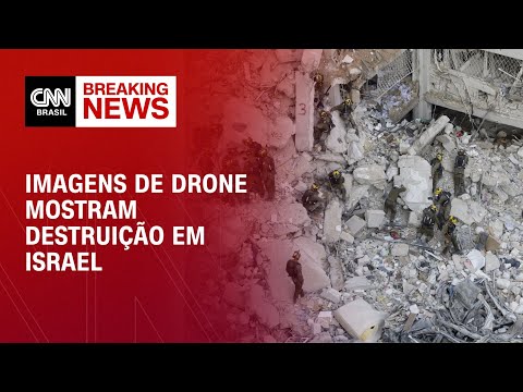 ​Ataque do Irã: filmagens aéreas mostram cenário de devastação em Israel | CNN 360°