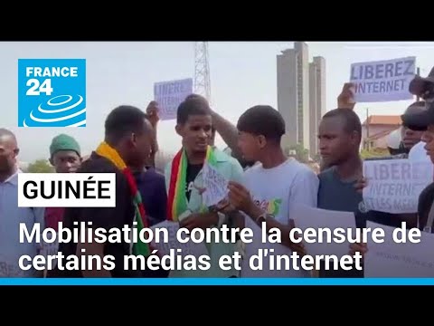 Guinée : mobilisation contre la censure de certains médias et d'internet • FRANCE 24