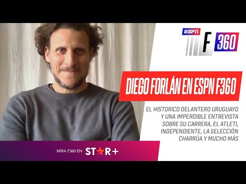 Diego #Forlán y una HISTÓRICO ENTREVISTA sobre su carrera en #ESPNF360