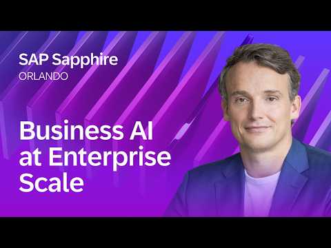 Business AI at Enterprise Scale | SAP Sapphire Orlando 2026