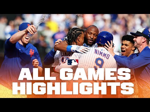Highlights from ALL games on 4/23! (Mets sweep, Cubs win 2 straight vs. Dodgers and MORE!)