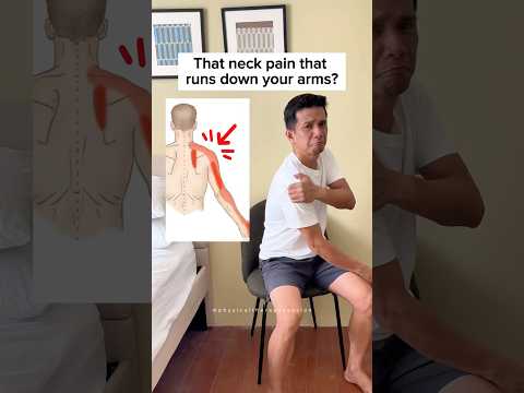 Neck Pain that runs down your arm? #fyp #foryou #trending #virals