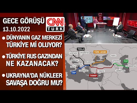 Dünyanın gaz merkezi Türkiye mi oluyor? Türkiye Rus gazından ne kazanacak? - Gece Görüşü 13.10.2022