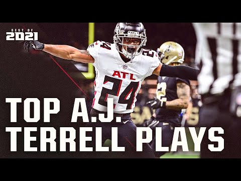 AJ Terrell best highlights | Best of 2021 | Atlanta Falcons | NFL video clip