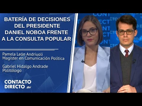 Pamela León - Experta en comunicación política y Gabriel Hidalgo - Politólogo | Contacto Directo