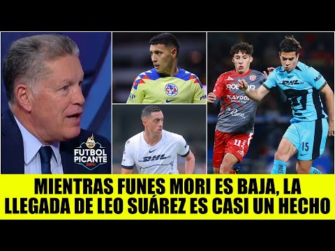 PUMAS empató 2-2 con Necaxa. LLEGA Leo Suárez y buscan REEMPLAZO de Funes Mori | Futbol Picante