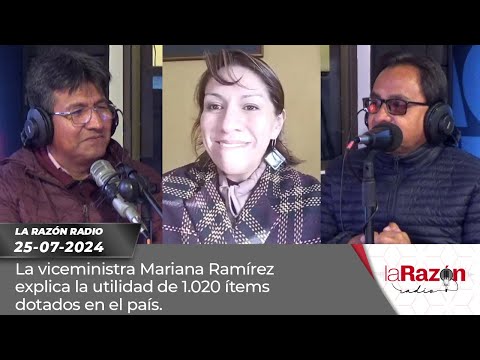 La viceministra Mariana Ramírez explica la utilidad de 1.020 ítems dotados en el país.