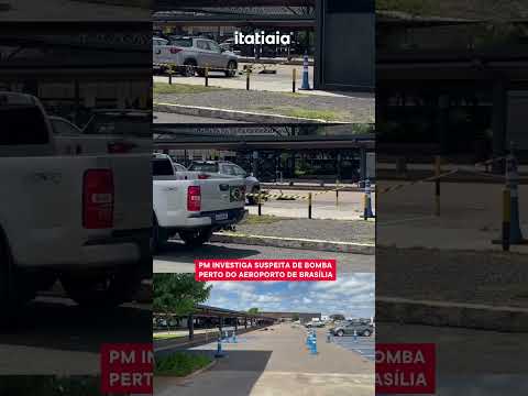 AMEAÇA DE BOMBA INTERDITA PARTE DO AEROPORTO DE BRASÍLIA NESTA TERÇA-FEIRA