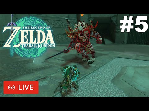 The Legend Of Zelda Tears Of The Kingdom Live Stream - Part 5